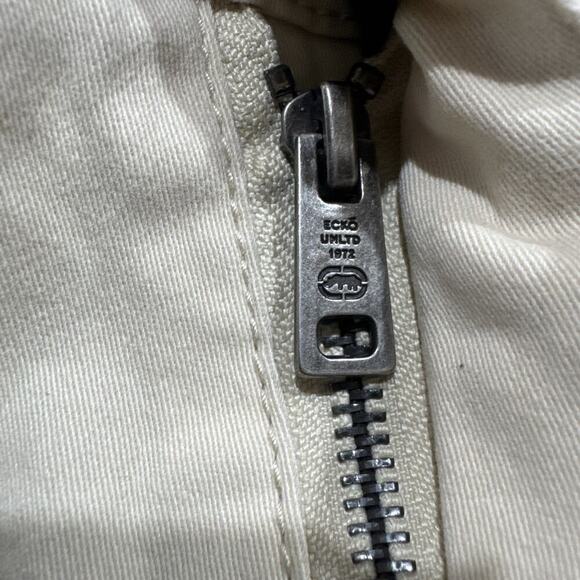 ECKO UNLIMITED MENS SHORTS SIZE 40 Cream Color, 5 Pockets - Picture 7 of 12